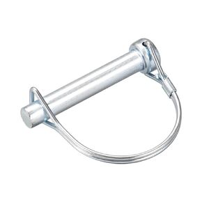 uxcell 1Pcs 3/16" Dia Trailer Coupler Pin, 2" Long Coupler Pin Shaft Locking Pin, Round Pto Pin for Farm Trailers and Garden
