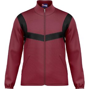 Brushed Tricot Mens Sports Jacket – Full Zip Jacket