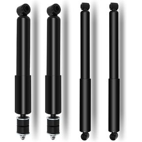 Shocks,OCPTY Front Rear Shock Absorbers Struts Fits 1994 1995 1996 1997 1998 1999 2000 2001 2002 for Dodge Ram 2500,1994 1995 96 for Dodge Ram 1500 Pack of 4 344372 37102 344365 37103 Auto Shocks Sets