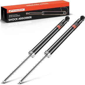 A-Premium Rear Pair (2) Shock Absorber Compatible with Mercedes-Benz C250 C300 C350 C63 AMG E350 E400 E450 E63 AMG, Driver and Passenger Side