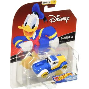 Hot Wheels 2019 Character Cars Donald Duck 1/64 Diecast Model Car
