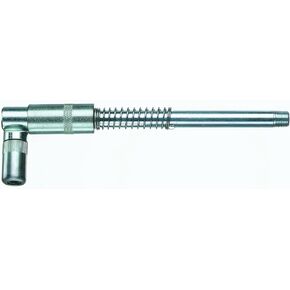 LubriMatic 05-050 180 Degree Swivel Grease Gun Coupler, Silver