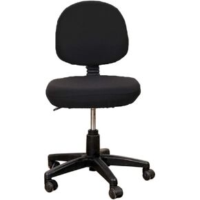 Fdit Chair Covers, Universal Stretchable Office Chair Backrest Cover Slipcover for Computer Chair (Black)