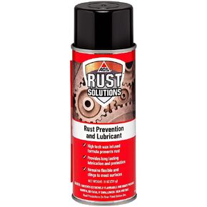 AGS Rust Solutions Rust Prevention and Lubricant Aerosol, 11 oz Rust Treatment Spray, Rust Inhibitor and Rust Cleaner, Advanced Corrosion Remover Spray Lubricant
