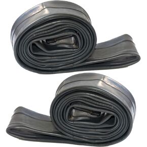 Helonge 2 Pack 24 inch Bicycle Tube, 24x1.75-2.125 Tire Tube, 32 mm Schrader Valves, Compatible with 24 x1.85/1.9/1.95/2.0/2.1/2.15 Bike Tire, Heavy Duty Cycle Tyre Inner Tube for MTB, Road, BMX Bike