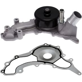 TUCAREST 120-4500 Professional Water Pump Kit w/Gasket (For V6-3.6L,w/JK Body Code) Compatible With 2012-2017 Je-ep Wrangler JK [# AW6699 68079412AC RL079412AB 44021]