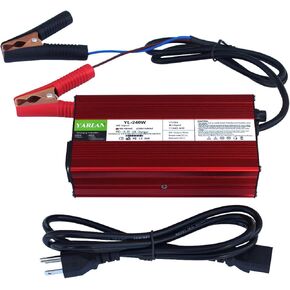 14.6V 10A LiFePO4 Battery Charger, Automatic Smart Battery Charger and Maintenance, LiFePO4 Lithium Batteries Charger, Suitable for 12V (12.8V) Lipo Lithium Iron Phosphate Battery in Kuwait