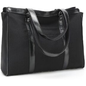 Laptop Bag Tote Bags for Women Work 15.6 Inch Professional Large Canvas Tote Purse