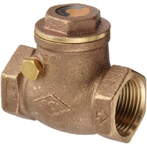 Dixon SWCV300 Brass Horizontal Swing Check Valve, 3" NPT Female