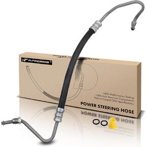 A-Premium Power Steering Pressure Hose Line Assembly Compatible with, Pump To Rack/Gear