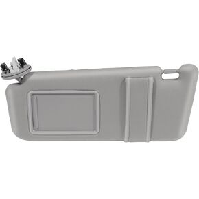 SCITOO Left Driver Side Beige Sun Visor Assembly fit for 2006 2007 2008 2009 2010 2011 for Toyota for Camry with Sunroof(74320-06800-E0)