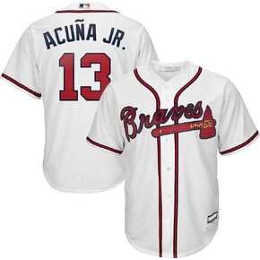 Ronald Acuna Jr. Atlanta Braves MLB Toddler 2-4 White Home Player Jersey in Saudi Arabia