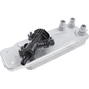 A-Premium Automatic Transmission Oil Cooler with Thermostat Compatible with BMW 535i 640i 740i 740Li 750i 750Li 760Li 535i GT xDrive ActiveHybrid 5/7