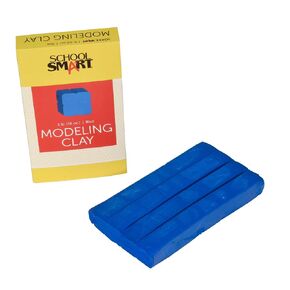 School Smart Modeling Clay, 1 Pound, Blue