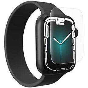 ZAGG InvisibleShield GlassFusion - Made for Apple Watch Series 7 (45mm) - Extreme Hybrid Glass Screen Protection