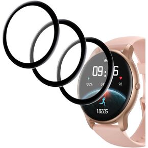 smaate 3D Screen Protector Compatible with Parsonver SR1 1.32" Round Smart Watch, 3-PACK