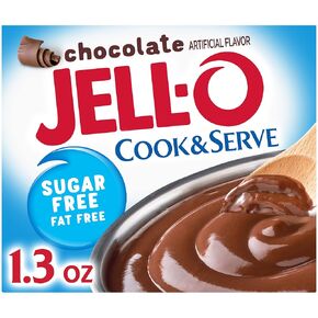 Jell-O Cook & Serve Chocolate Pudding & Pie Filling Mix (24 ct Pack, 5 oz Boxes)