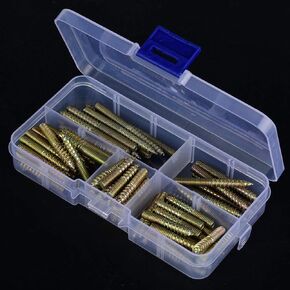 Double Ended Screw, Dowel Screw, Hanger Bolt, M5 Double Ended Screw Hanger Bolt Furniture for Woodworking in Kuwait