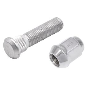5Pcs M12x1.5 Wheel Lug Stud Compatible for Dodge Avenger 2008-2014 Journey 2009-2020 Chrysler Town & Country 2008-2016 Grand Caravan 2021 Jeep Compass Patriot 2008-2013
