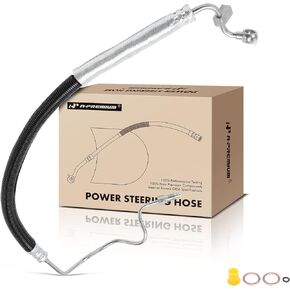 A-Premium Power Steering Pressure Hose Line Assembly Compatible with Nissan Quest 2004 2005 2006 2007 2008 2009, 3.5L, Pump To Rack/Gear