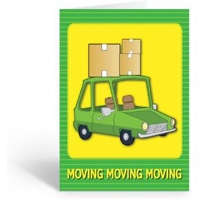 Stonehouse Collection | Moving Cards | New Address Note Cards -|10 Boxed Change of Address Cards & Envelopes | USA Made (Mailbox) (Standard)