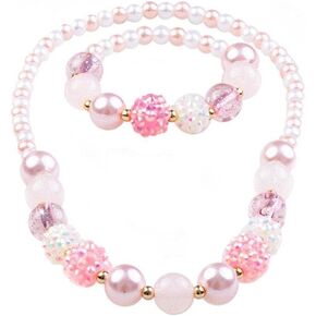 Great Pretenders- Pearly BL & NL Set Beads, Pink (Pink) (86109)