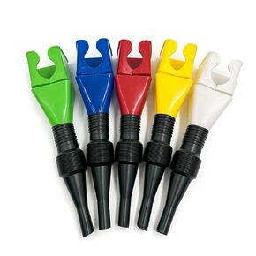 5Pcs Auto Fuel Funnel,All Purpose Automotive Funnels, Retractable Auto Fuel Funnel with Flexible Hose Portable Fuel Funnel for Cars and Motorcycles Oil Change Filling Small Bottles