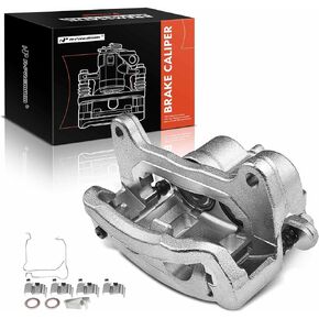 A-Premium Disc Brake Caliper Assembly with Bracket Compatible with Select Mazda Models - CX-5 2021, CX-9 2016-2021, L4 2.5L - Front Right Passenger Side