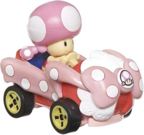Hot Wheels Mario Kart Toadette with Birthday Girl Kart in Saudi Arabia