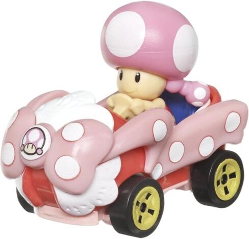 Hot Wheels Mario Kart Toadette with Birthday Girl Kart in Saudi Arabia