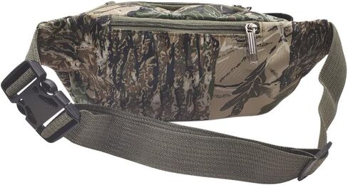 Fishing Bag Multiple Pocket Waist Pack Adjustable Strap Portable Outdoor Fishing Tackle Bag Waterproof Army Green Camouflage Travel Hiking Cycling Climbing Sports in Saudi Arabia