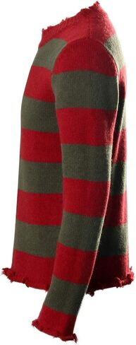 Men's Freddy Sweater Striped Deluxe Jumper Sweater Knitted Nightmare On Elm St Halloween Fancy Costume in Saudi Arabia