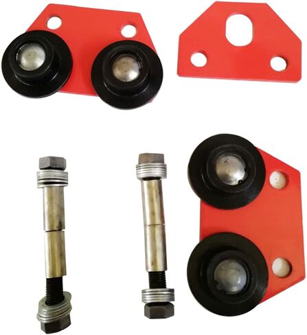 PreAsion 2200LBS شعاع عربة دفع عربة ذات عجلات مزدوجة رافعة عربة دفع عربة i Beam Crane 1Ton Beam Trolley سعة عربة رافعة عادية رافعة رافعة مرآب ذات عجلات مزدوجة in Saudi Arabia