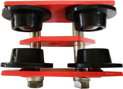 PreAsion 2200LBS شعاع عربة دفع عربة ذات عجلات مزدوجة رافعة عربة دفع عربة i Beam Crane 1Ton Beam Trolley سعة عربة رافعة عادية رافعة رافعة مرآب ذات عجلات مزدوجة in Saudi Arabia