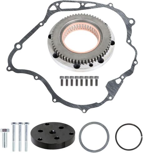 GXYWADY One Way Starter Clutch Kit Starter Clutch Gasket Bolts Kit Replacement for Yamaha V-STAR 1100 XVS 1100 1999-2009 in Saudi Arabia