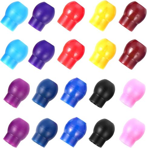 UKCOCO Stethoscope Ear Tips- Stethoscope Replacement Earplugs Universal Soft- Sealing Earbuds, Cue Tips Ear Pieces for Stethoscope Parts 10 Pairs in Saudi Arabia