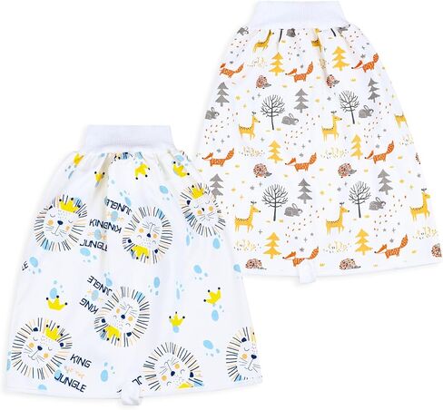 مومو بيبي، عبوتان من الحفاضات المقاومة للماء للتدريب على استخدام الحمام، حفاضات قصيرة مريحة للأولاد والبنات أثناء الليل in Kuwait