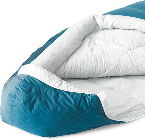 حقيبة نوم على الظهر The North Face Blue Kazoo 15F / -9C، Banff Blue/Tin Gray، يد يمنى طويلة in Saudi Arabia