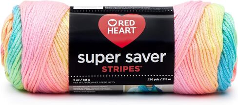 RED HEART Super Saver Yarn, Stripe-Retro in Saudi Arabia