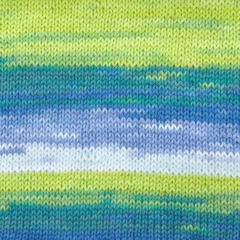Premier Yarns Hipster Cotton Yarn, Ideal Yarn for Crocheting and Knitting, 100% Cotton and Lightweight Yarn, Machine Wash, Rainbow Rollerskates, 3.5 oz, 229 yards in Saudi Arabia
