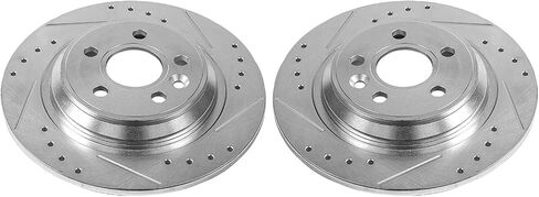 Power Stop EBR1075XPR زوج دوار محفور ومثقوب للتطور الخلفي in Saudi Arabia