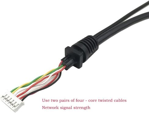 محول فاصل الطاقة عبر إيثرنت Gigabit Active PoE 48 فولت إلى 12 فولت 2 أمبير، 5.5 × 2.1 مم DC IEEE 802.3af/at متوافق مع 10/100/1000 ميجابت في الثانية PoE Splitter مع مخرج 12 فولت لكاميرا المراقبة CCTV والهاتف VoIP in Kuwait