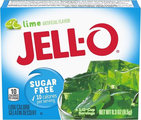 JELLO Lime Gelatin Dessert Mix (0.30oz Boxes, Pack of 24) in Saudi Arabia