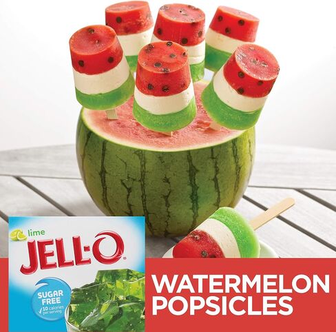 JELLO Lime Gelatin Dessert Mix (0.30oz Boxes, Pack of 24) in Saudi Arabia