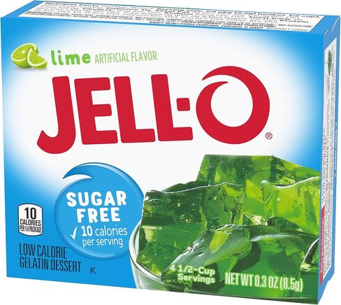 JELLO Lime Gelatin Dessert Mix (0.30oz Boxes, Pack of 24) in Saudi Arabia