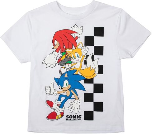 Bioworld Sonic Boys 3-Pack Set - Includes Two Tees and Mesh Shorts in Saudi Arabia