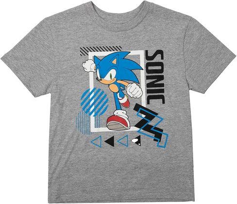 Bioworld Sonic Boys 3-Pack Set - Includes Two Tees and Mesh Shorts in Saudi Arabia