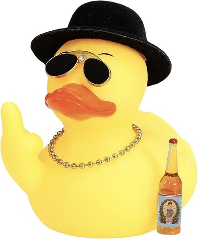 Yellow Rubber Duck Funny Office Gifts Jeep Ducks Quirky Decor Duck Rubber Ducky Funny Car Accessories Car Dashboard Decorations in Saudi Arabia