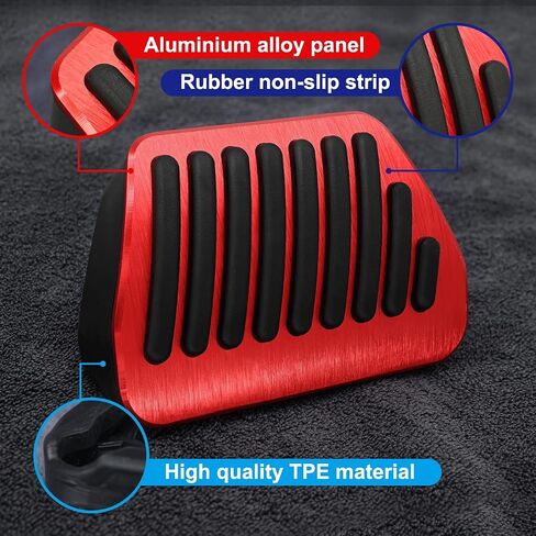 KVR Compatible with BMW Pedal Cover, No Drilling Aluminum Gas Brake Pedal for 1 2 3 4 Series X3 X5 X6 Accelerator Pedal Pads, 2PCS (A-Blue) in Saudi Arabia