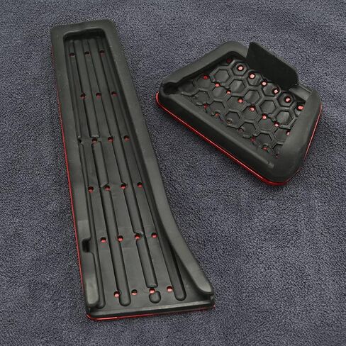 KVR Compatible with BMW Pedal Cover, No Drilling Aluminum Gas Brake Pedal for 1 2 3 4 Series X3 X5 X6 Accelerator Pedal Pads, 2PCS (A-Blue) in Saudi Arabia